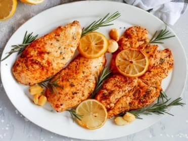 دجاج بالعسل والليمون