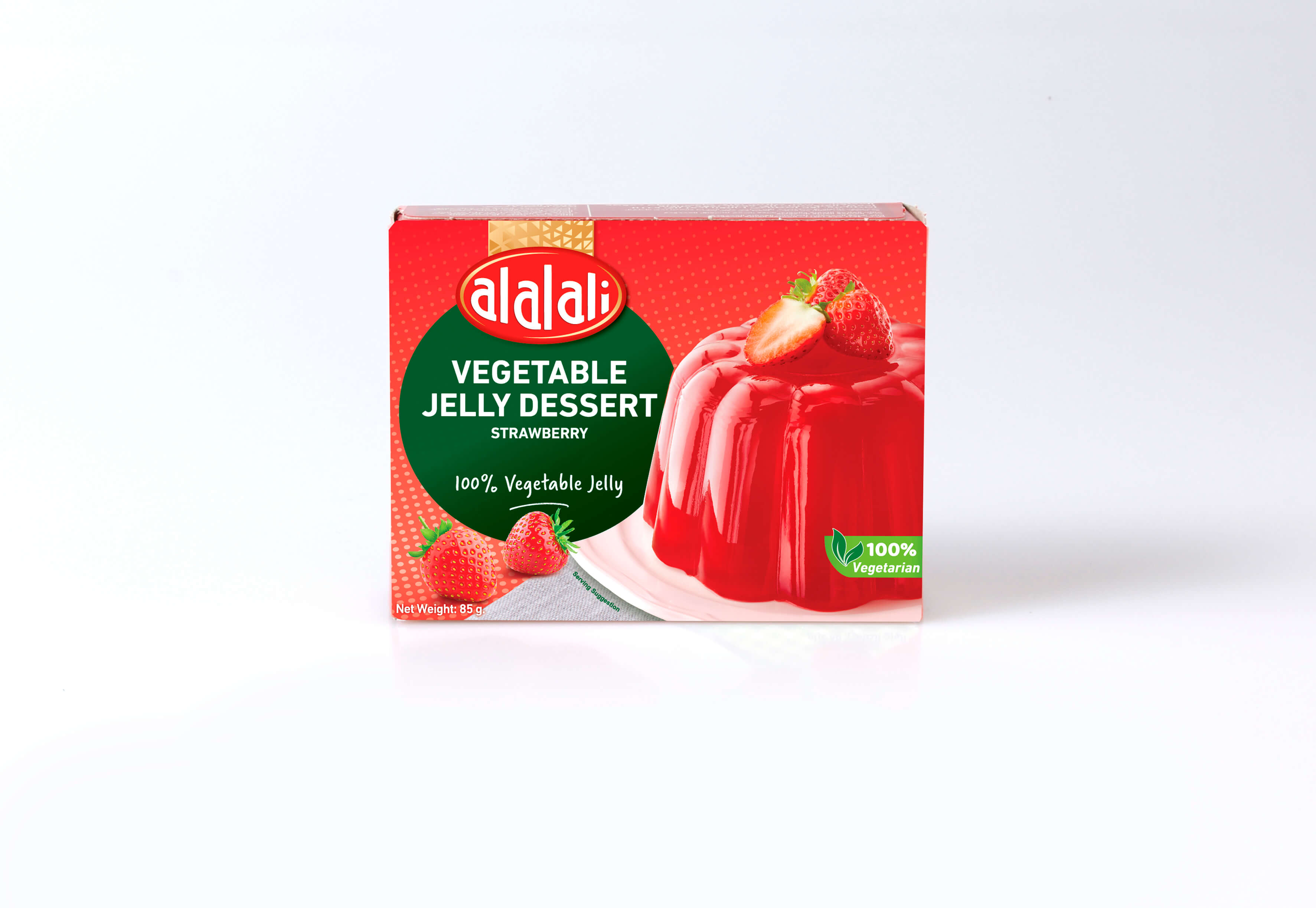 Vegetable Jelly Dessert Strawberry