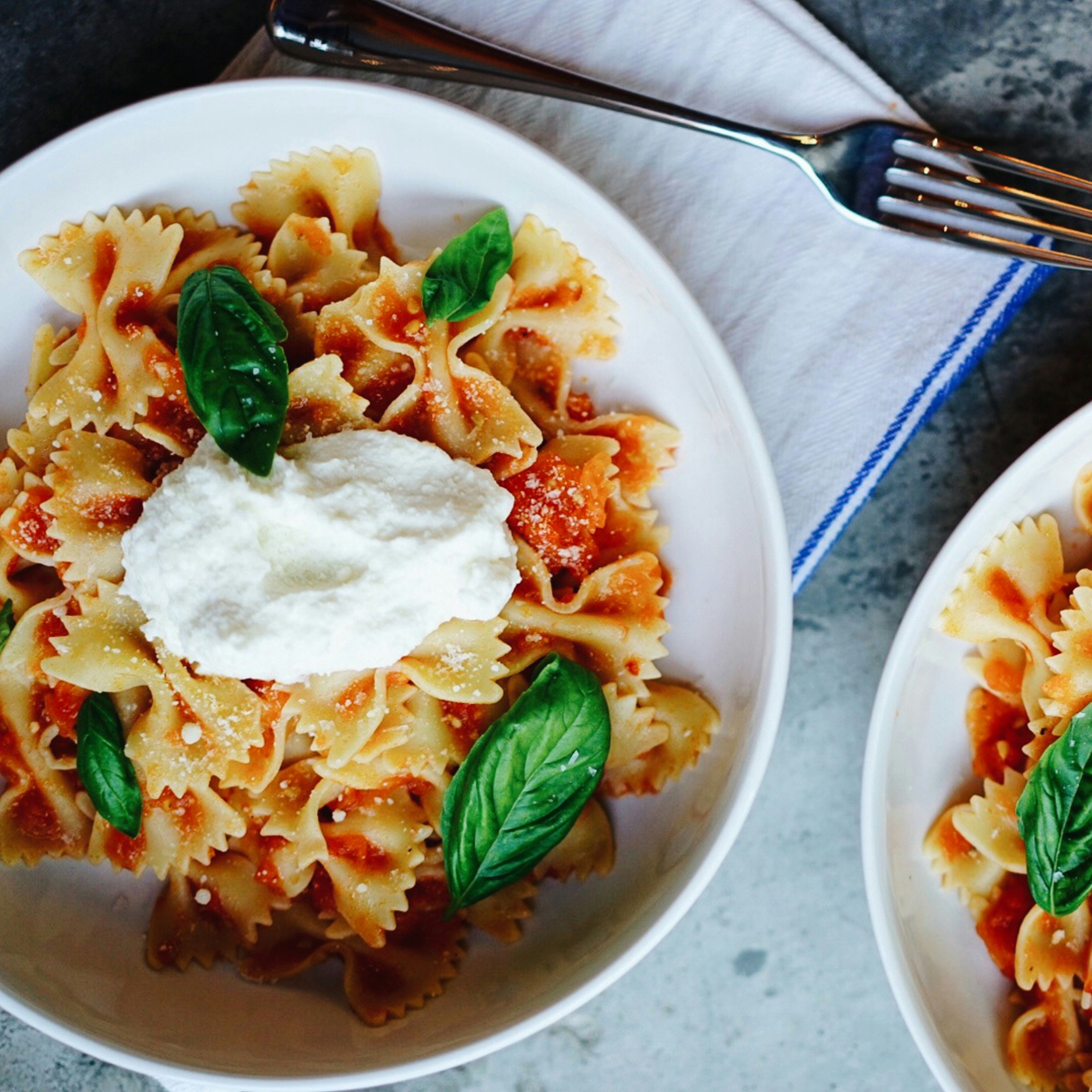  Mediterranean Garlic Herb Beef and Pasta