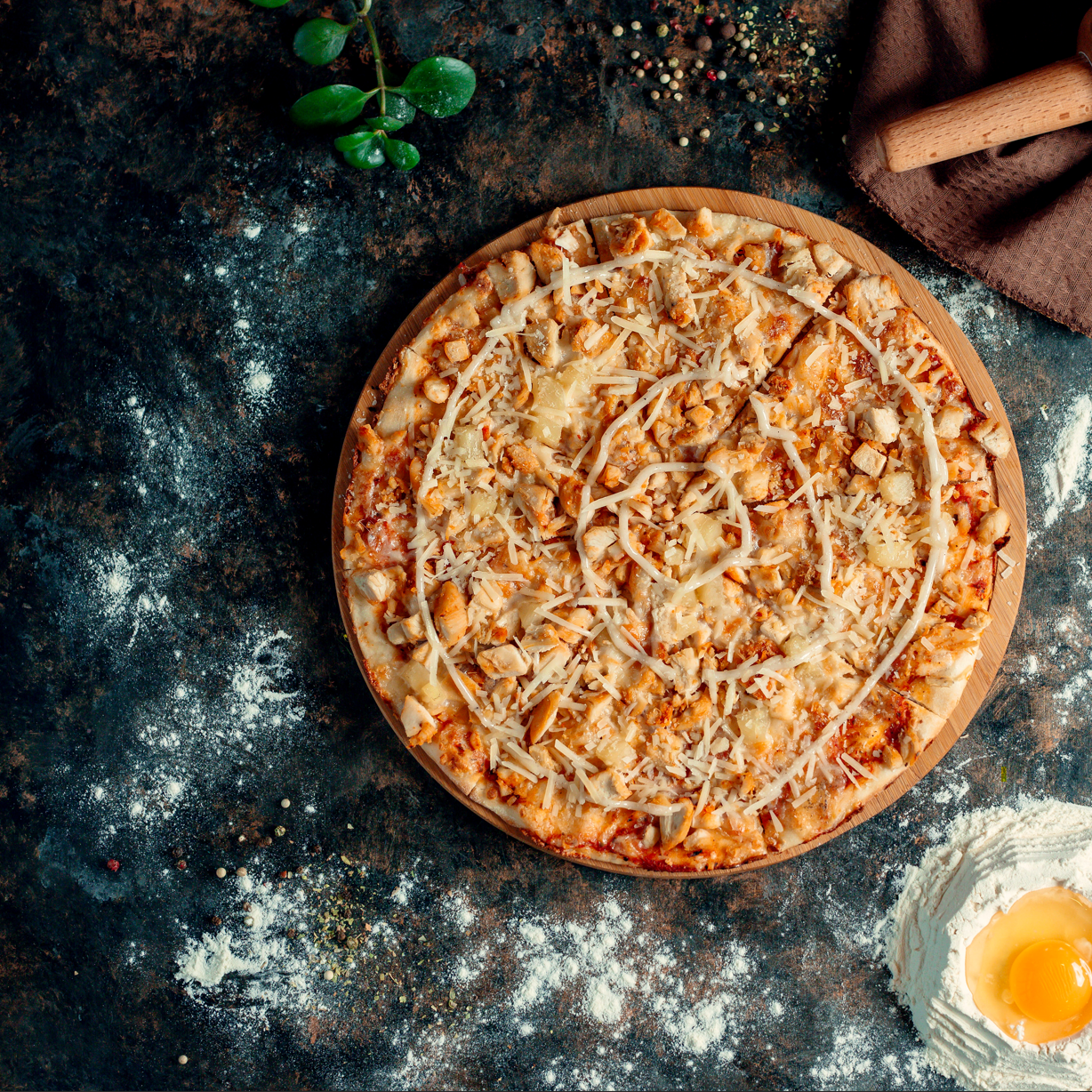 بافلو تشيكن بيتزا