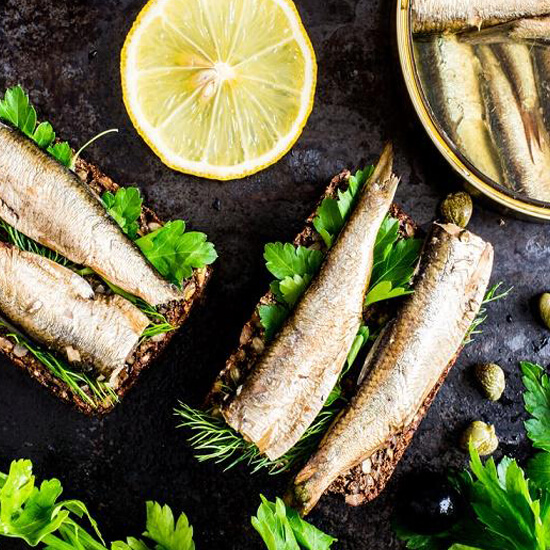 EAT SARDINES EVERY WEEK!